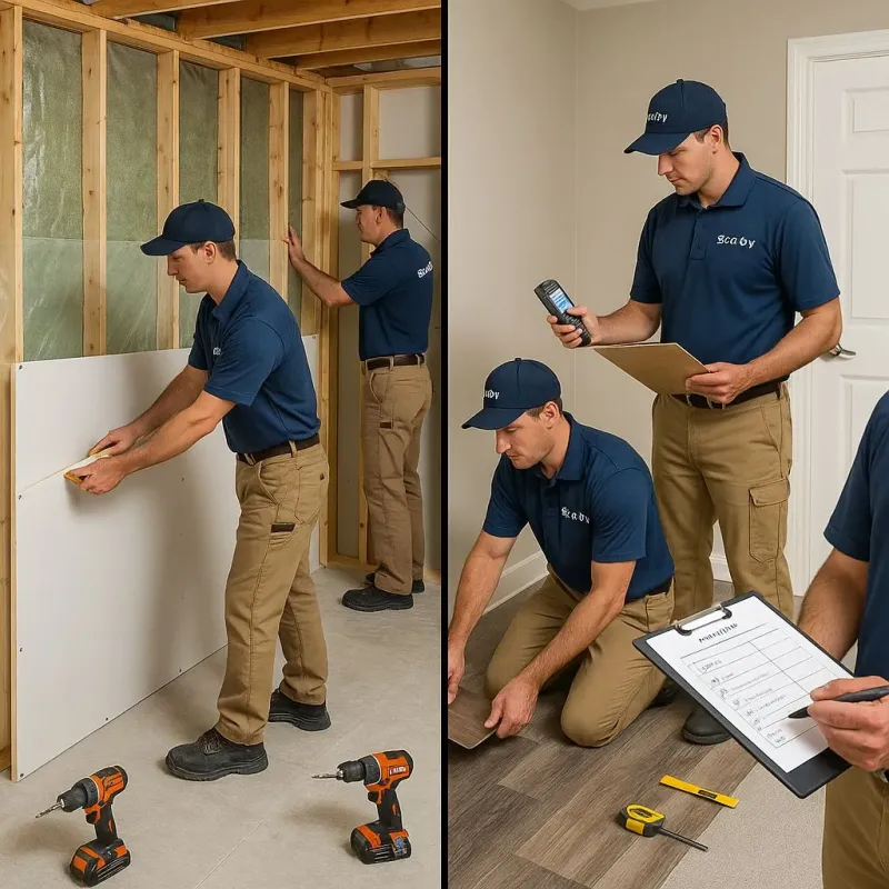 Repairs and Reconstruction process in Santa Fe County, NM